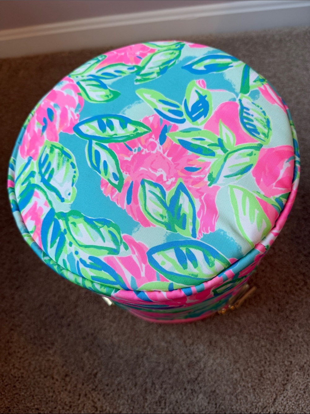 NWOT Lilly Pulitzer Insulated Soft Beach Cooler Totally Blossom - Picture 9 of 11